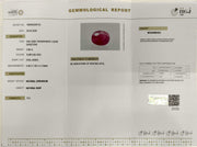 3.86/CT Natural Ruby Stone with Govt. Lab Certificate-16658S208752